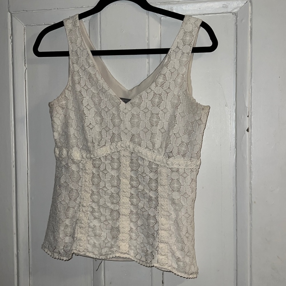 Ann Taylor Crochet Top